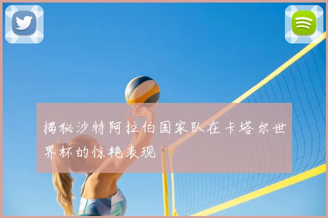 揭秘沙特阿拉伯国家队在卡塔尔世界杯的惊艳表现